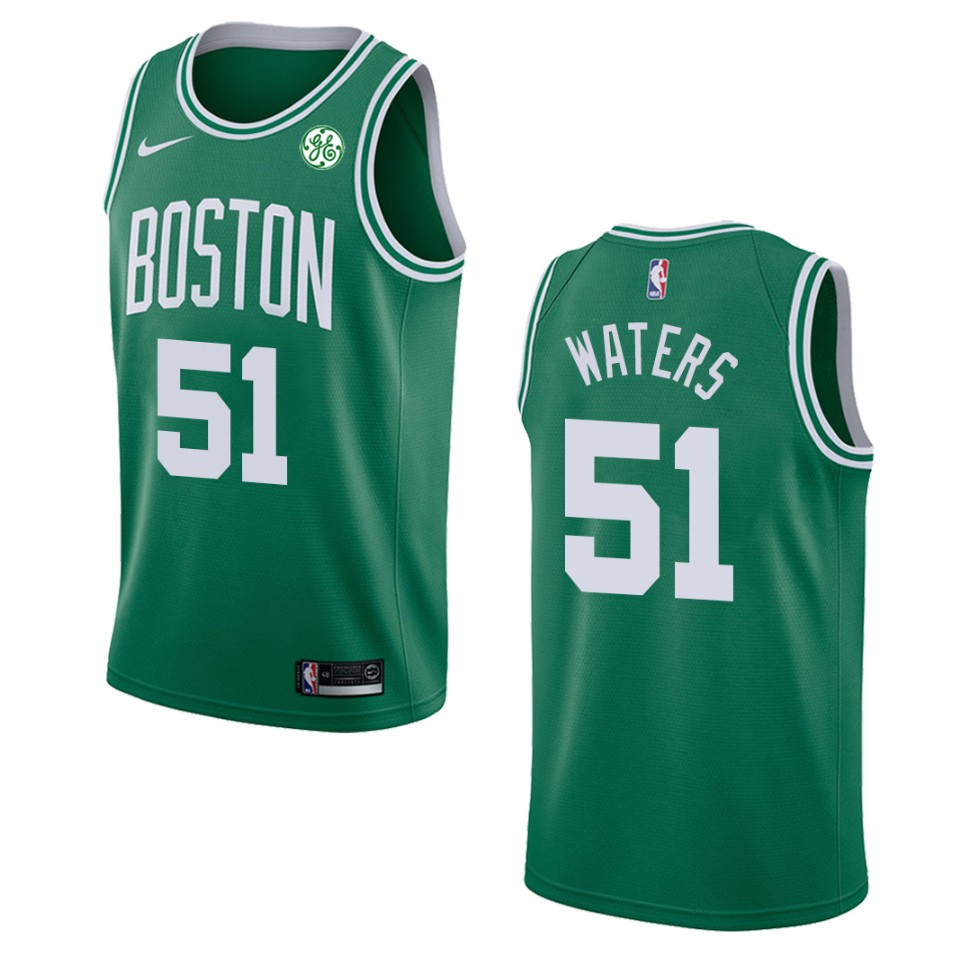 Men's Boston Celtics Tremont Waters #51 Swingman Icon Green Jersey 2401ZECD